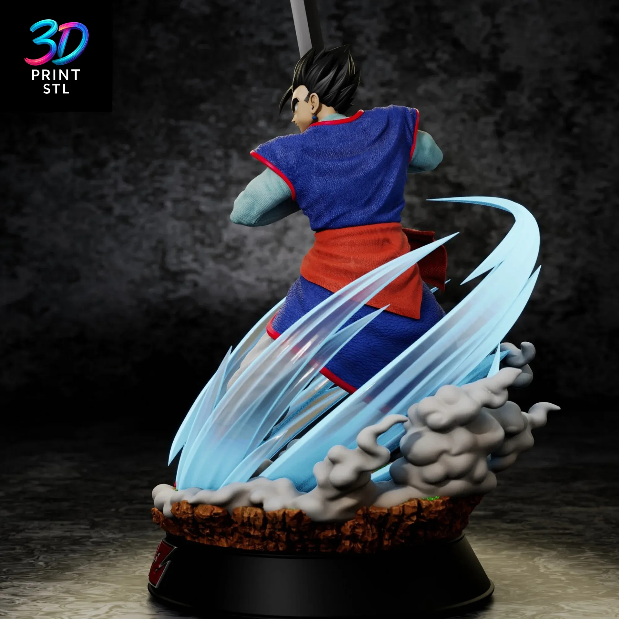 Son Gohan Z Sword Dragon Ball Z | 3D Print Model | STL - Image 6