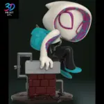 Spider Gwen Chibi Marvel | STL for 3D Printers