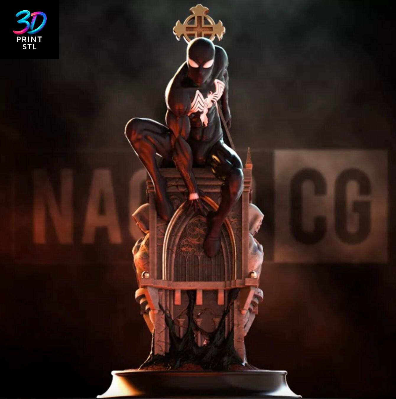 Spider Man Figure Marvel | 3D Print File | STL - Image 3