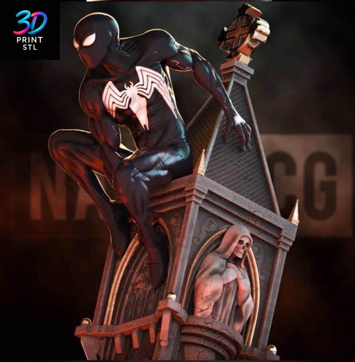 Spider Man Figure Marvel | 3D Print File | STL - Image 4