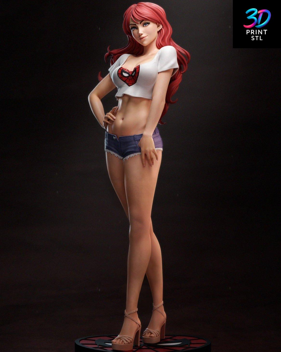 Spiderman and Mary Jane Movie | 3D Print File | STL - Image 2