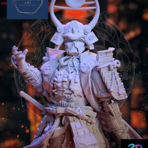 Star Wars STL File 3D Printing Digital Samurai Darth Vader STL File Movie Character 0022 2