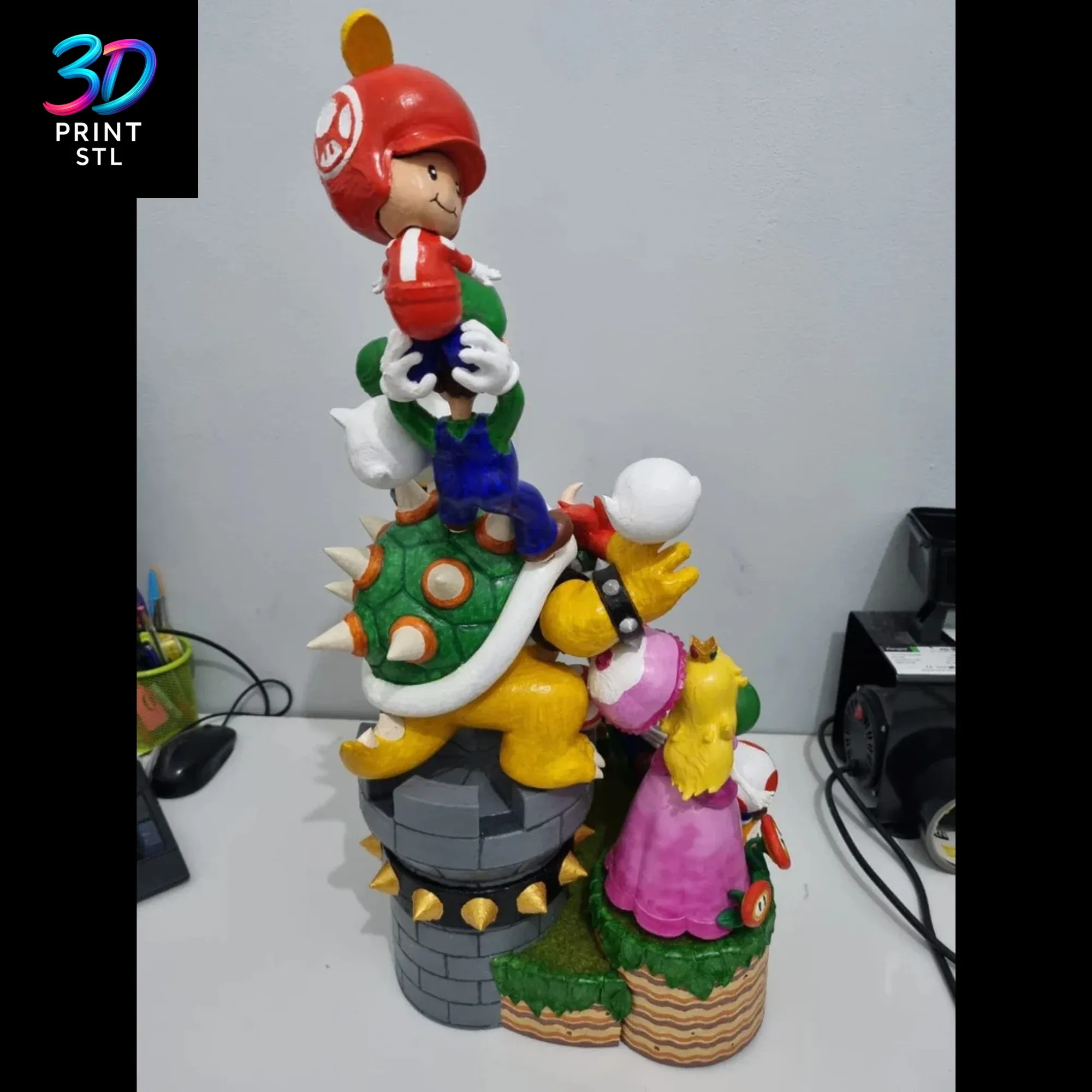 Super Mario Bros Diorama | 3D Print Model | STL - Image 5