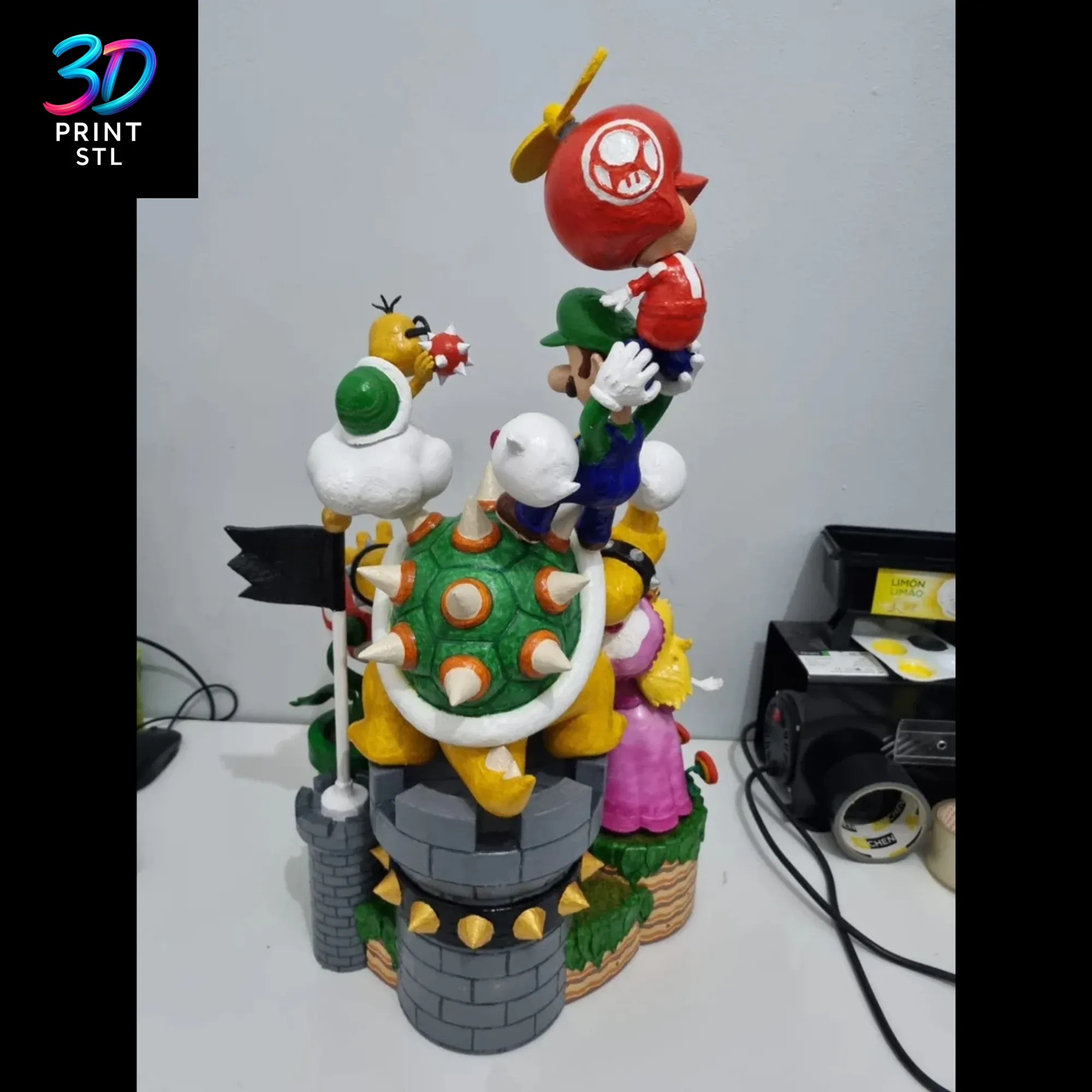 Super Mario Bros Diorama | 3D Print Model | STL - Image 6