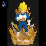 Super Vegeta SSJ2 Figure Dragon Ball Z | STL for 3D Printers