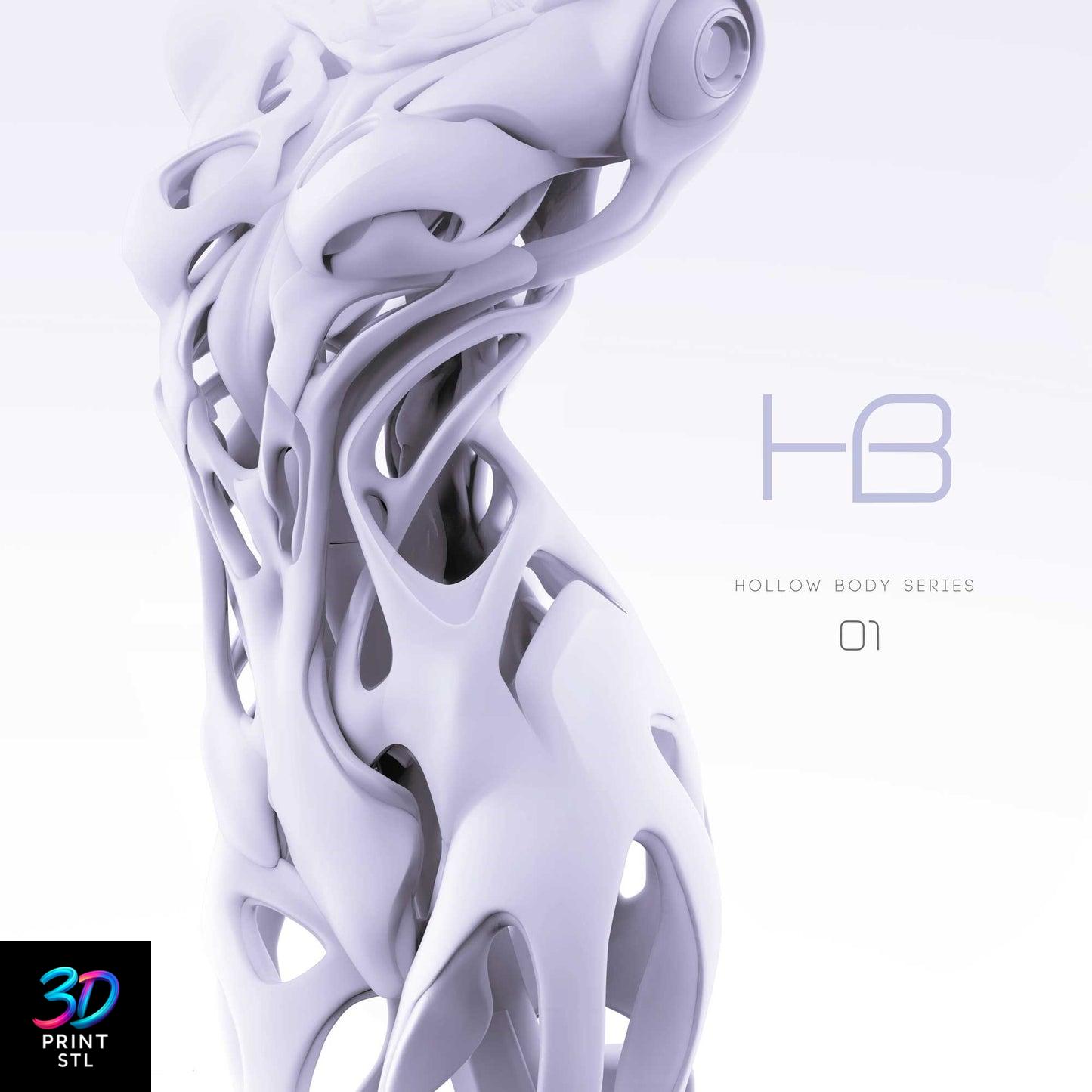 Synthetic Girl Figure Fantasy | STL for 3D Printers