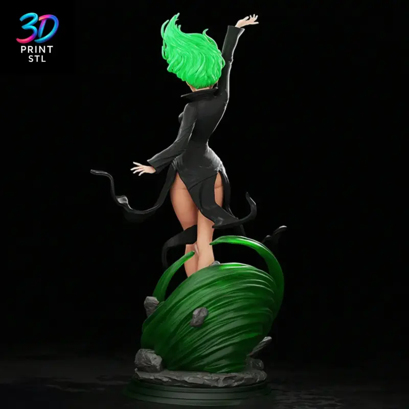 Tatsumaki One Punch Man | 3D Print Model | STL - Image 4