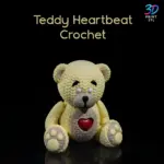 Teddy Heartbeat Crochet Pattern | 3D Print File | STL
