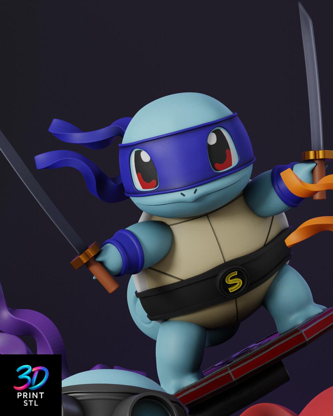 Teenage Mutant Ninja Turtles Figure Pokemon | 3D Print Model | STL - Image 8