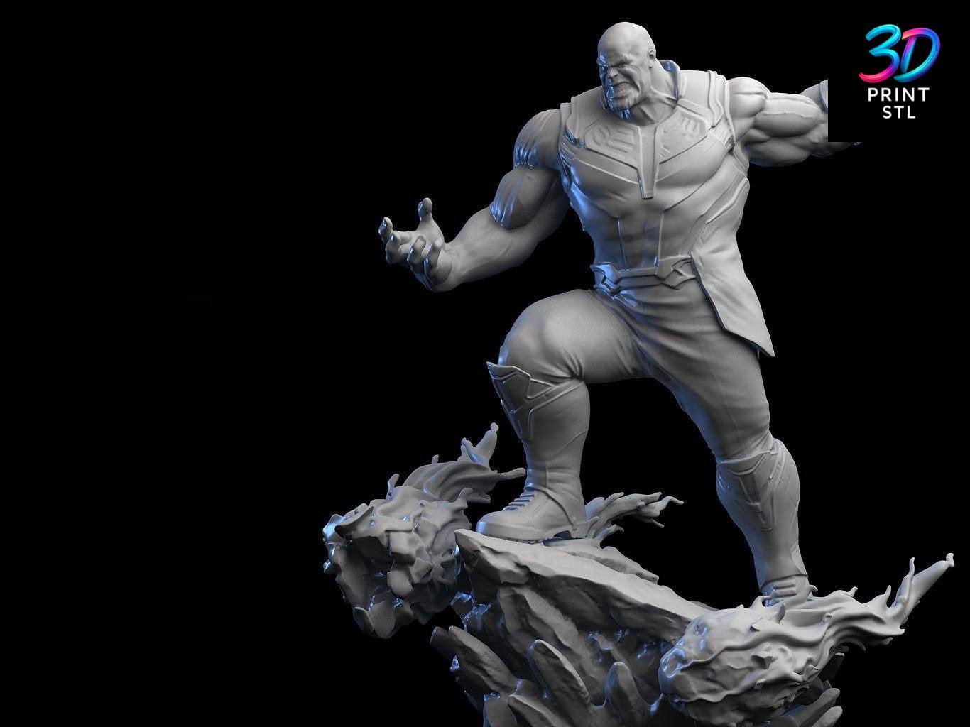 Thanos Figure Marvel Avengers | 3D Print File | STL