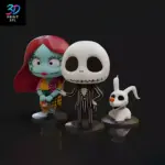 The Nightmare Before Chibi The Nightmare Before Christmas | 3D Print File | STL