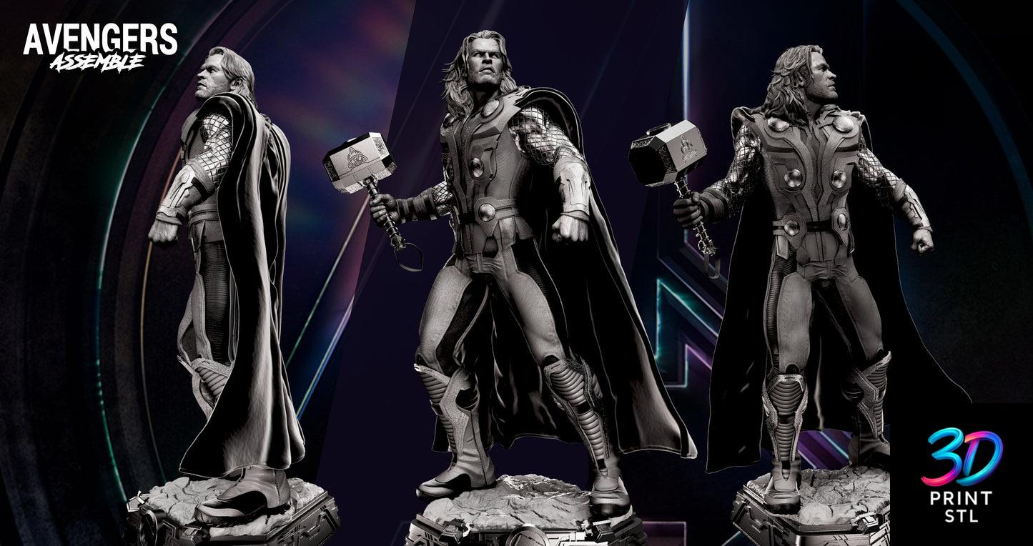 Thor Marvel Avengers | 3D Print File | STL - Image 2