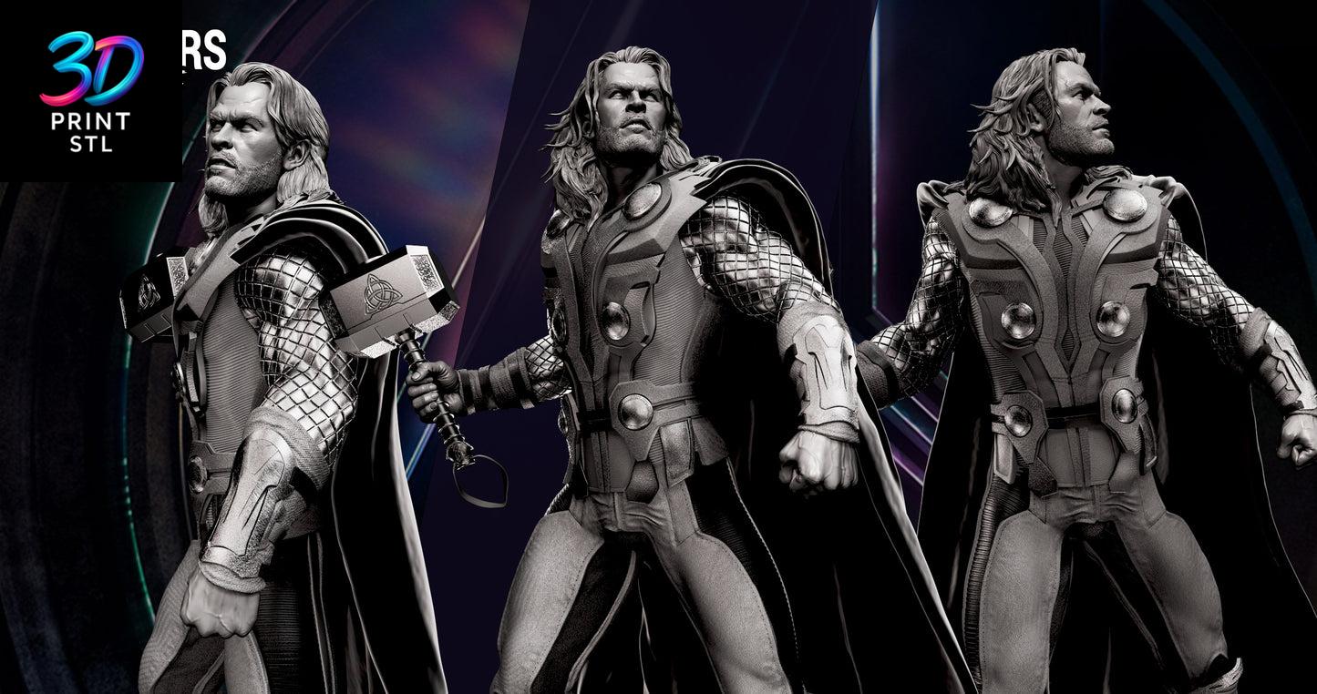 Thor Marvel Avengers | 3D Print File | STL - Image 3