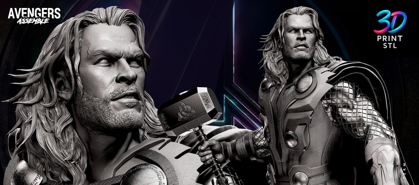 Thor Marvel Avengers | 3D Print File | STL - Image 4