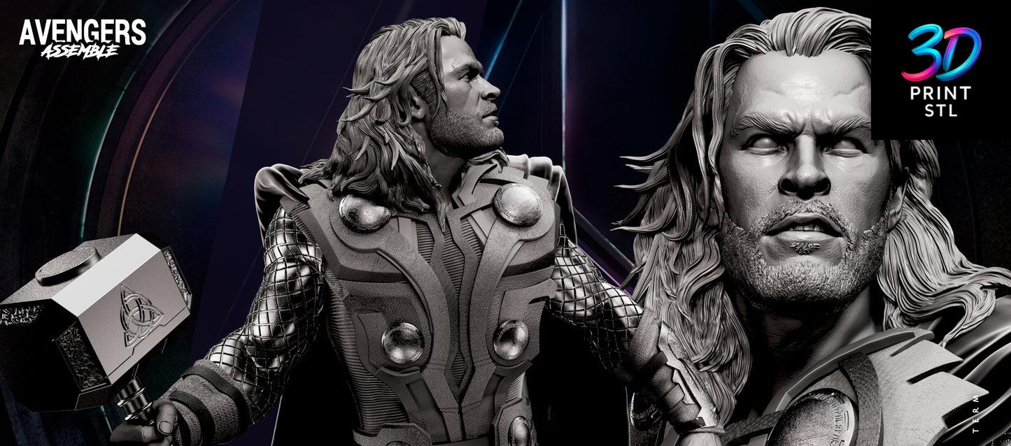 Thor Marvel Avengers | 3D Print File | STL - Image 5