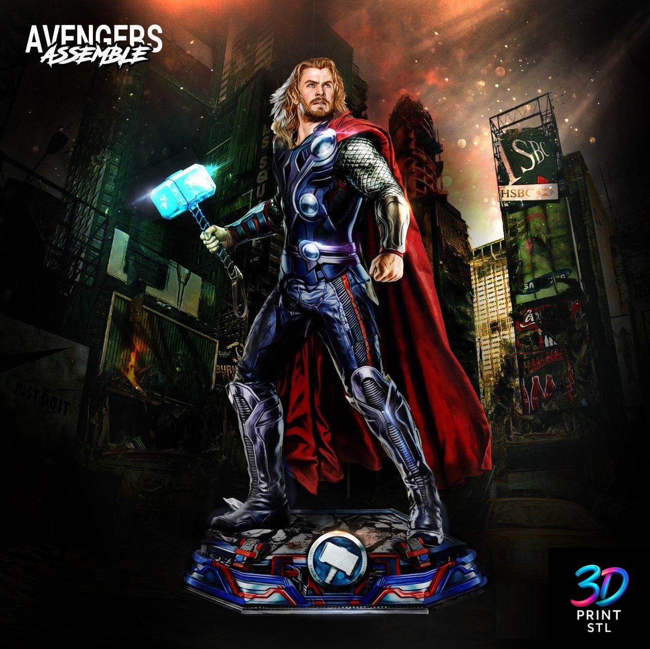 Thor Marvel Avengers | 3D Print File | STL - Image 7