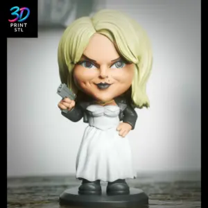 Tiffany Valentine Chibi | 3D Print Model | STL