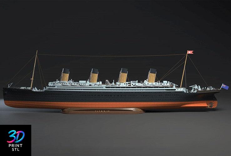 Titanic Ship | STL for 3D Printers
