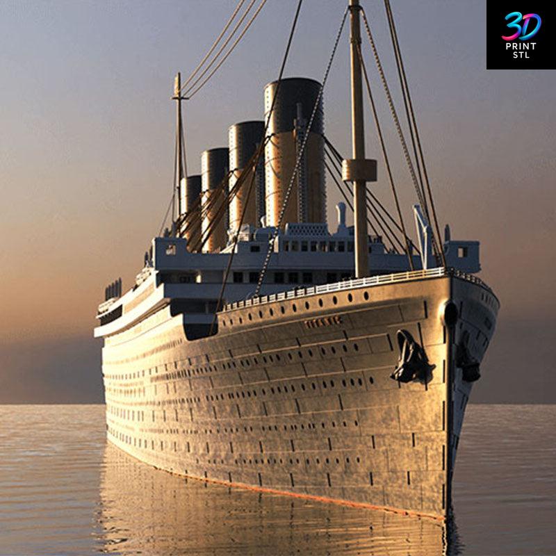 Titanic Ship | STL for 3D Printers - Image 2