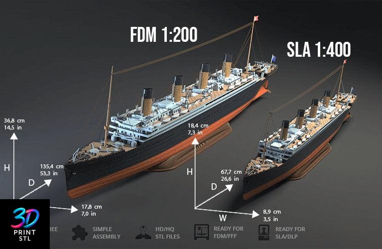 Titanic Ship | STL for 3D Printers - Image 6