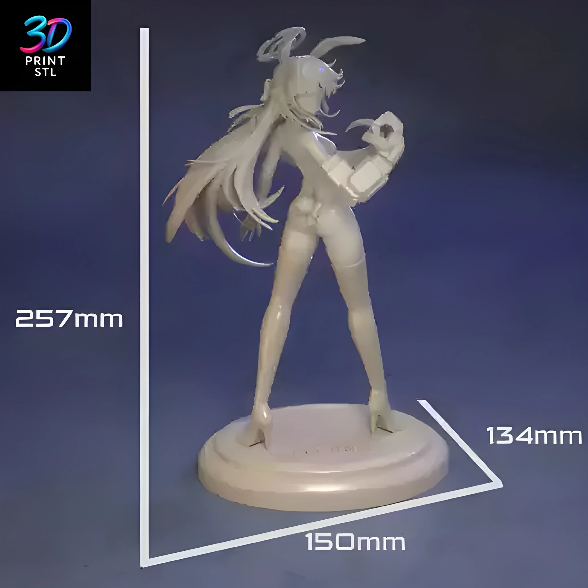 Toki Asuma Bunny | STL for 3D Printers - Image 3