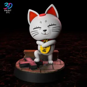 Turbo Granny Figure Dan Da Dan | 3D Print File | STL