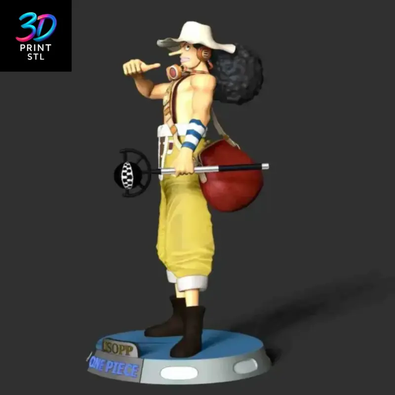 Usopp Figure One Piece | STL for 3D Printers - Image 2