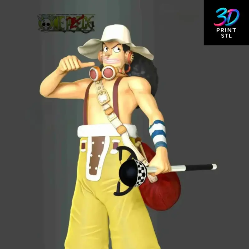 Usopp Figure One Piece | STL for 3D Printers - Image 4