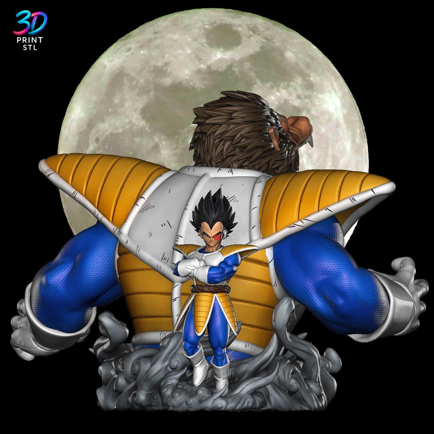 Vegeta Oozaru Dragon Ball Z | 3D Print File | STL - Image 4