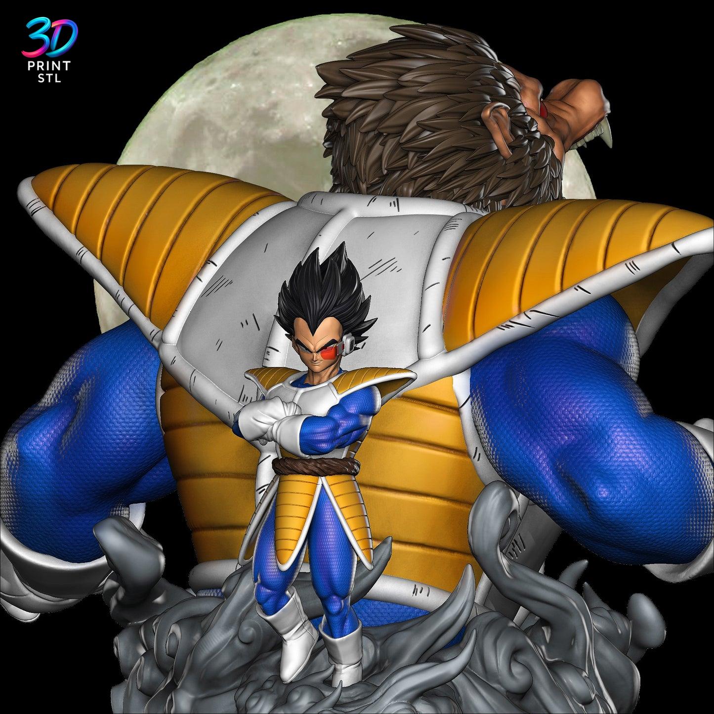 Vegeta Oozaru Dragon Ball Z | 3D Print File | STL - Image 5