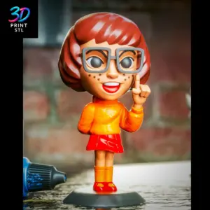 Velma Chibi Scooby-Doo | STL for 3D Printers