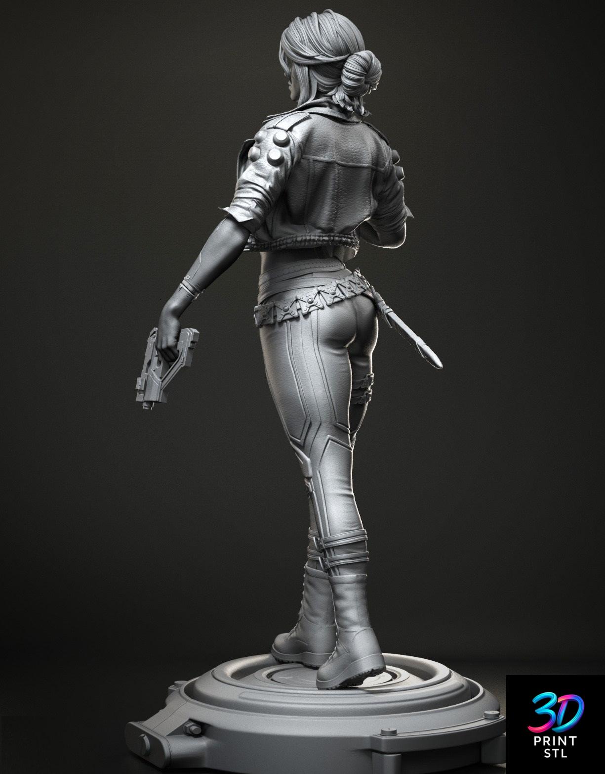 Ciri Witcher | STL for 3D Printers - Image 4