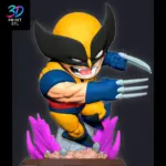 Wolverine Chibi X-Men | STL for 3D Printers