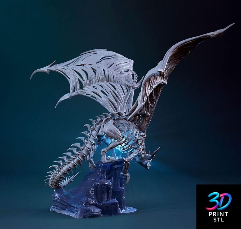 Frost Wyrm World of Warcraft | 3D Print File | STL - Image 2