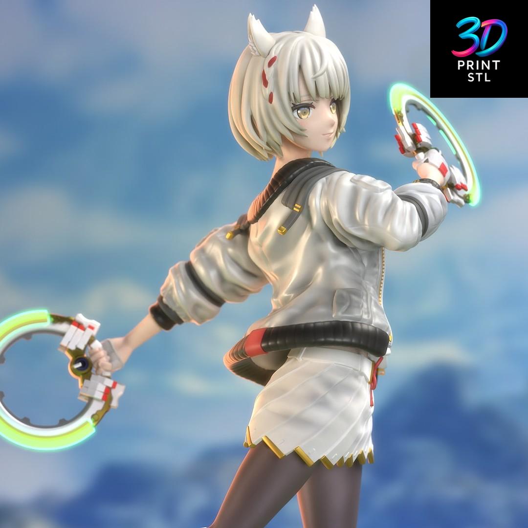 Mio Xenoblade | 3D Print Model | STL - Image 2