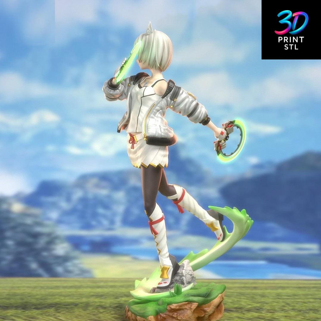 Mio Xenoblade | 3D Print Model | STL - Image 4