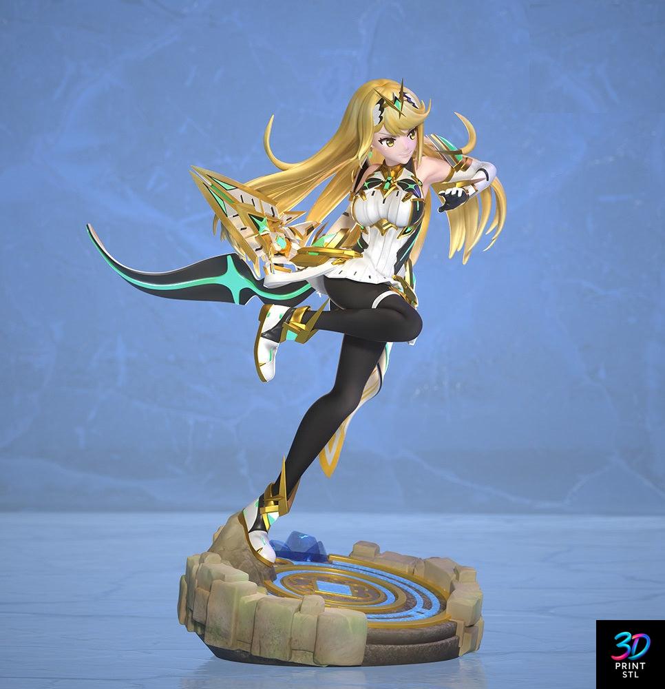 Mythra Xenoblade Chronicles | STL File for 3D Printing - Image 3