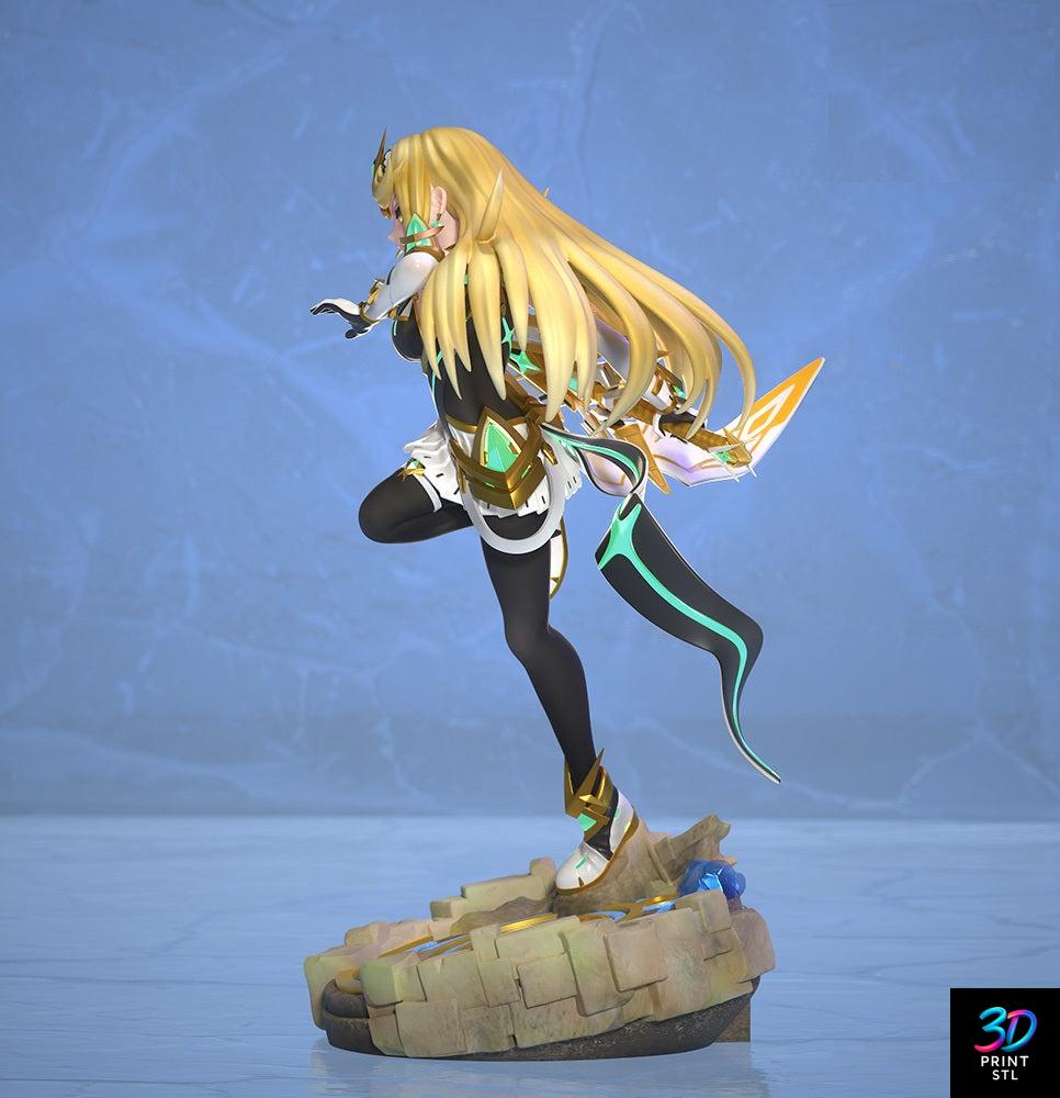 Mythra Xenoblade Chronicles | STL File for 3D Printing - Image 4
