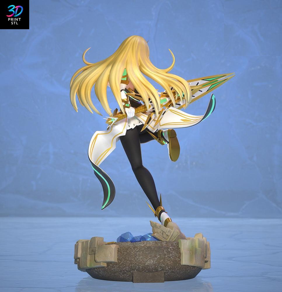 Mythra Xenoblade Chronicles | STL File for 3D Printing - Image 5