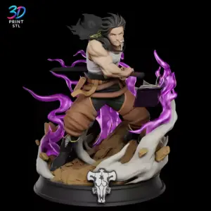 Yami Sukehiro Black Clover | STL for 3D Printers