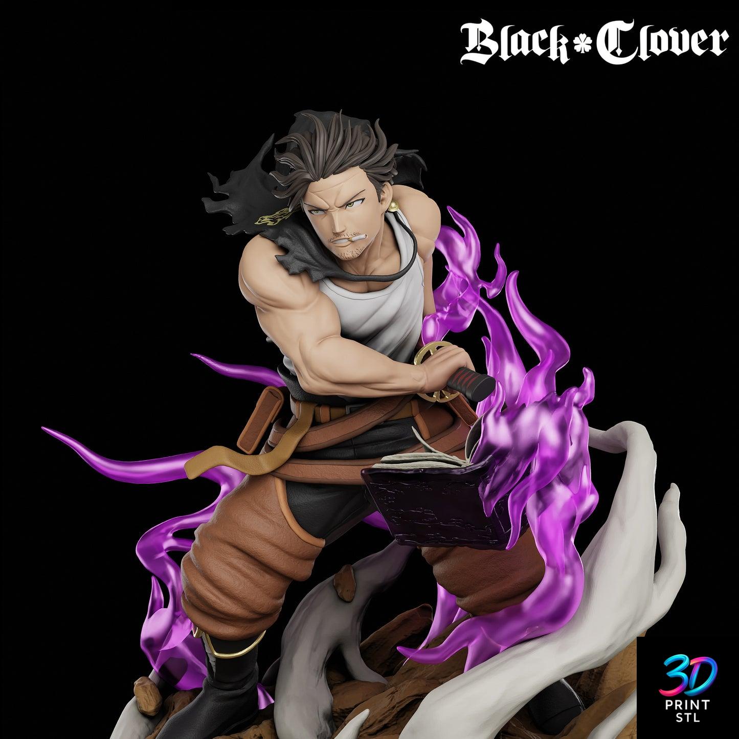 Yami Sukehiro Black Clover | 3D Print File | STL - Image 2