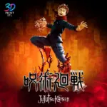 Yuji Itadori Figure Jujutsu Kaisen | STL File for 3D Printing