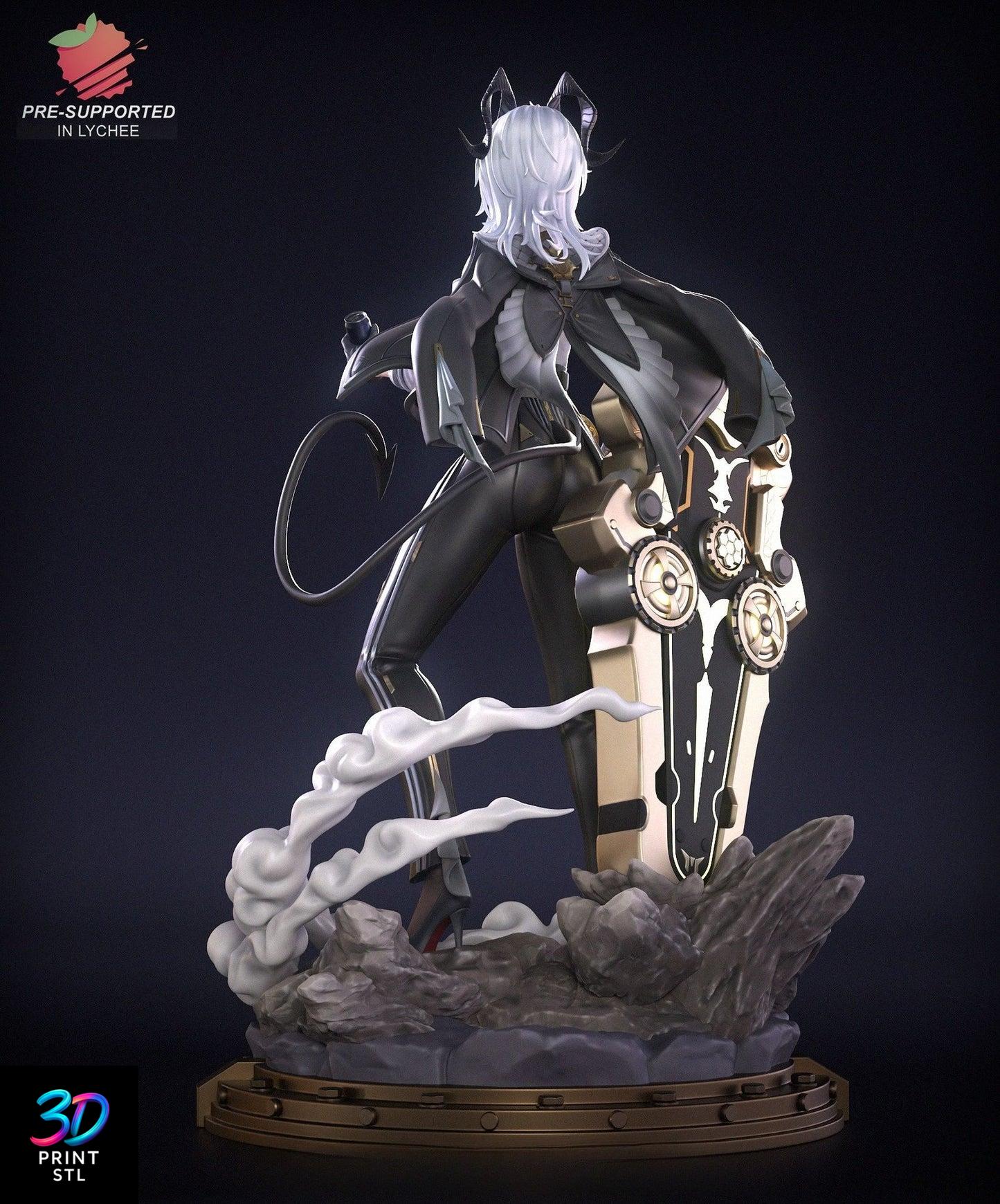 Zani Wuthering Waves | 3D Print File | STL - Image 2