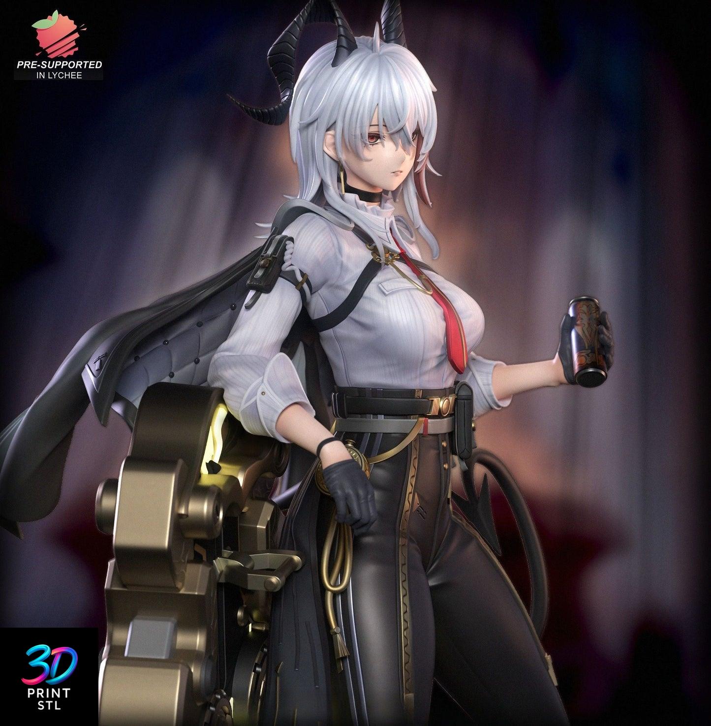 Zani Wuthering Waves | 3D Print File | STL - Image 6