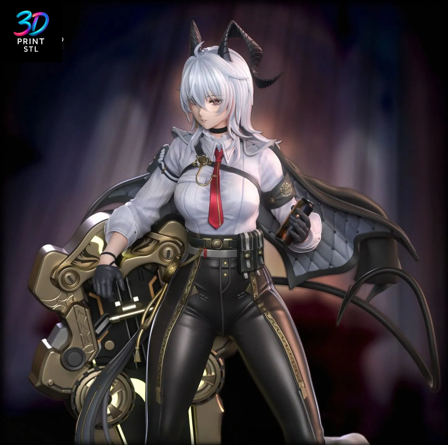 Zani Wuthering Waves | 3D Print File | STL - Image 7