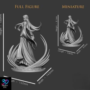 Zelda Princess The Legend of Zelda | 3D Print Model | STL