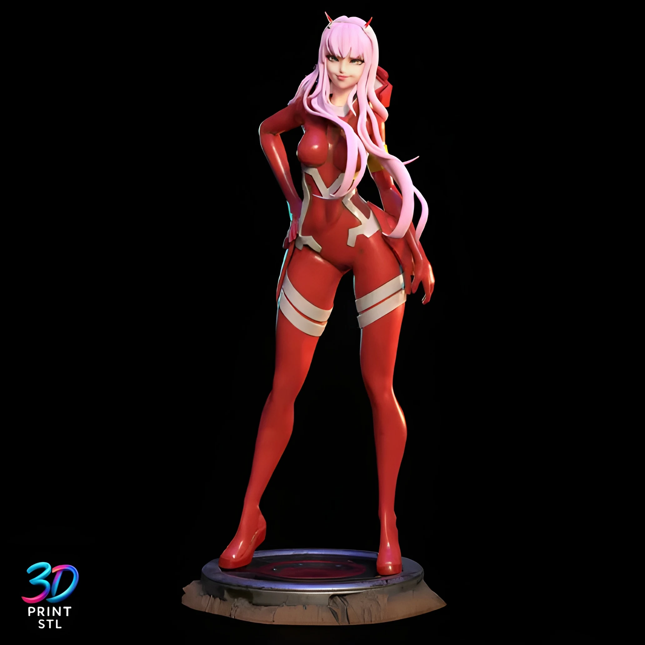 Zero Two Darling in the Franxx | STL for 3D Printers