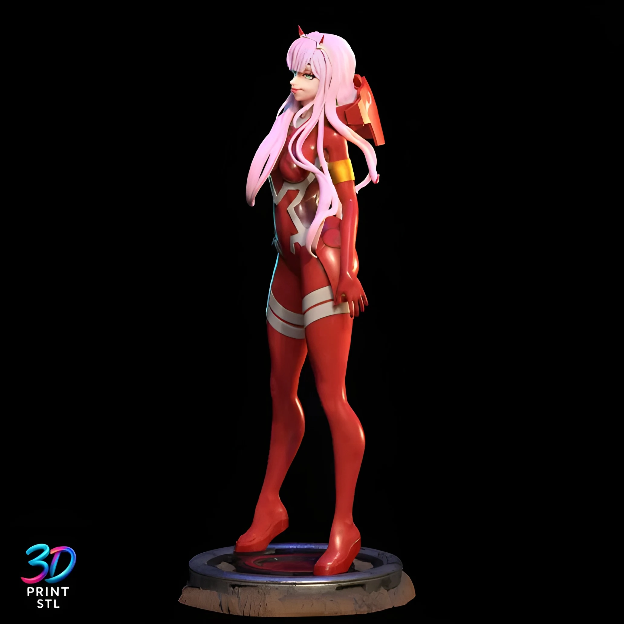 Zero Two Darling in the Franxx | STL for 3D Printers - Image 2