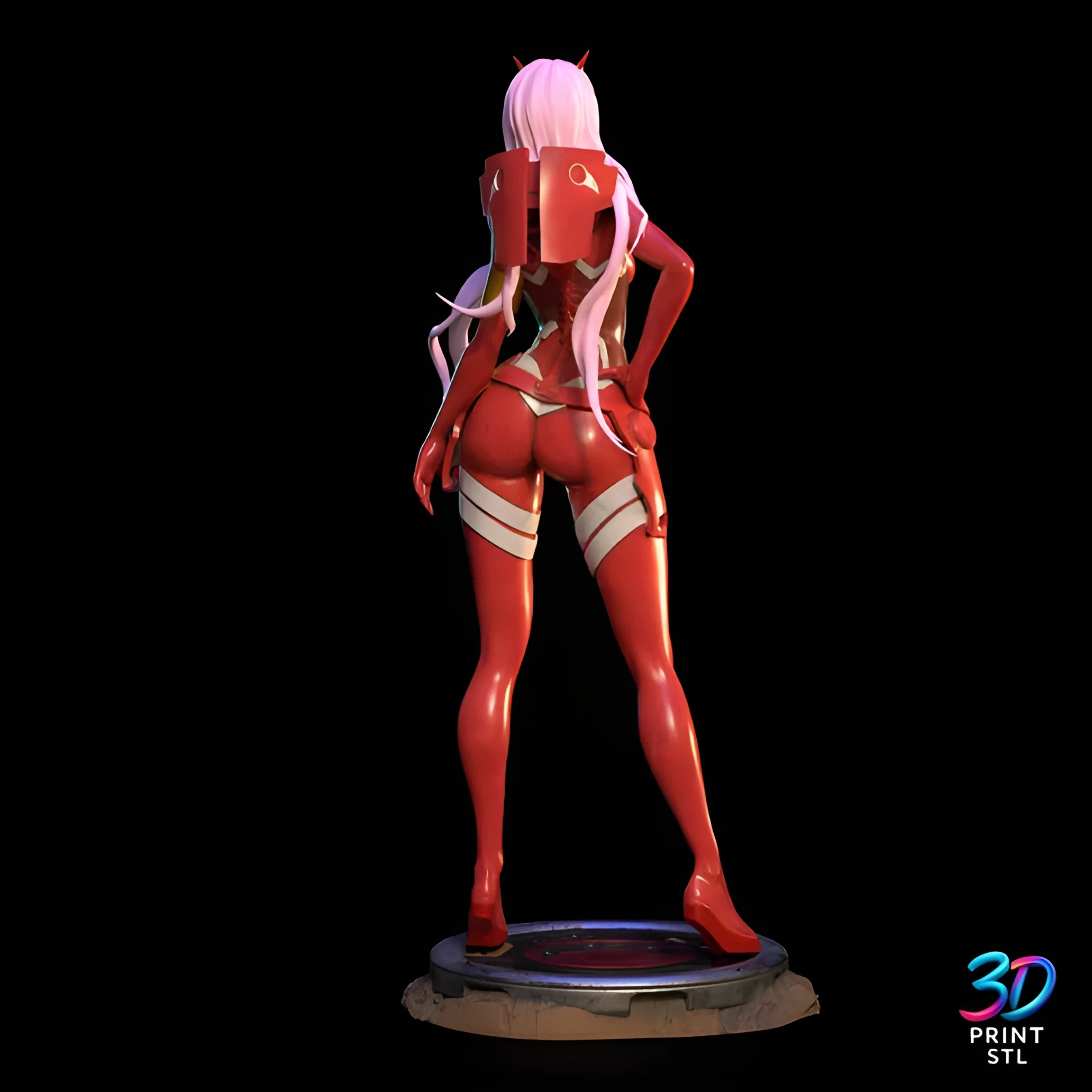 Zero Two Darling in the Franxx | STL for 3D Printers - Image 3