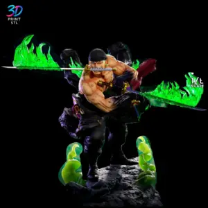 Zoro One Piece | 3D Print Model | STL
